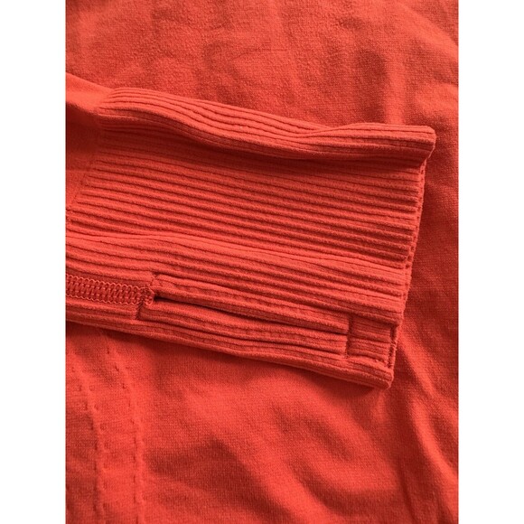 Athleta Finish Fastest Track Long Sleeve Workout Top SZ S Activewear Athleisure - Picture 3 of 6